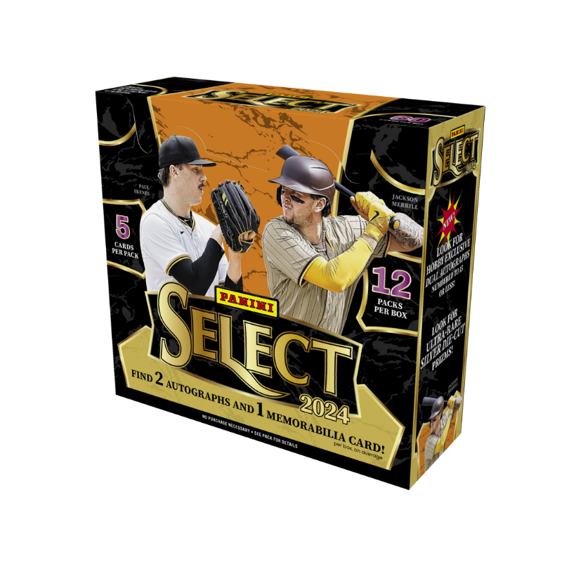 2024 Panini Select Baseball Hobby 12 Box Case