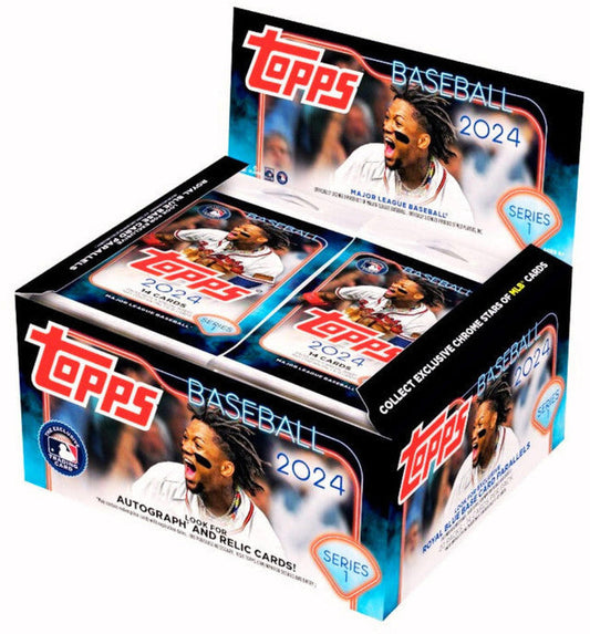 2024 Topps Series 1 Baseball Retail 12 Box Case