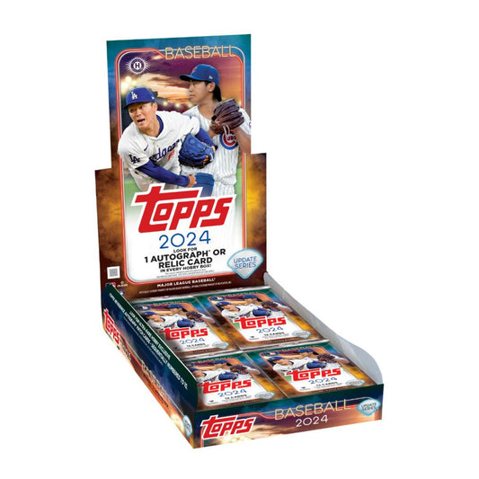 2024 Topps Update Series Baseball Hobby 12 Box Case