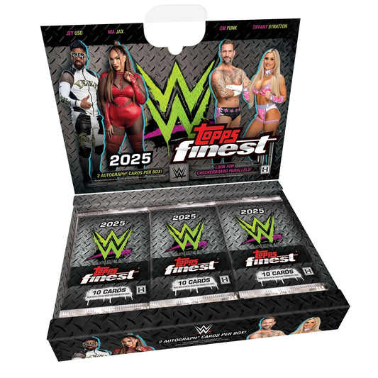 2025 Topps Finest WWE Hobby Box