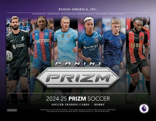 2024-25 Panini Prizm Premier League Soccer Hobby 12 Box Case
