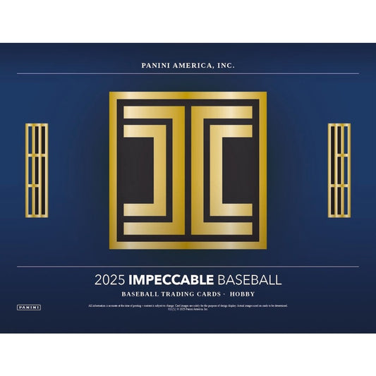 2025 Panini Impeccable Baseball Hobby Box