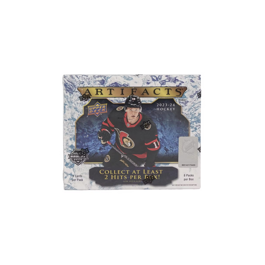 2023-24 Upper Deck Artifacts Hockey Hobby 10 Box Case