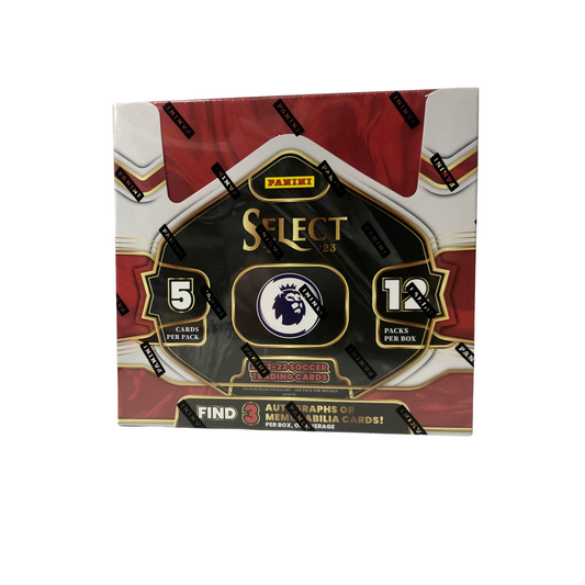 2022-23 Panini Select Premier League Soccer Hobby 12 Box Case