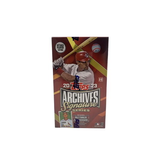 2023 Topps Archives Signature Series Retired Player Ed Baseball 20 Box Case