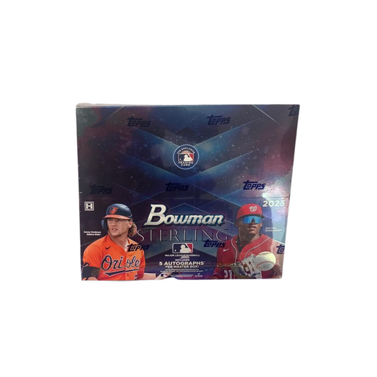2023 Bowman Sterling Baseball Hobby 12 Box Case