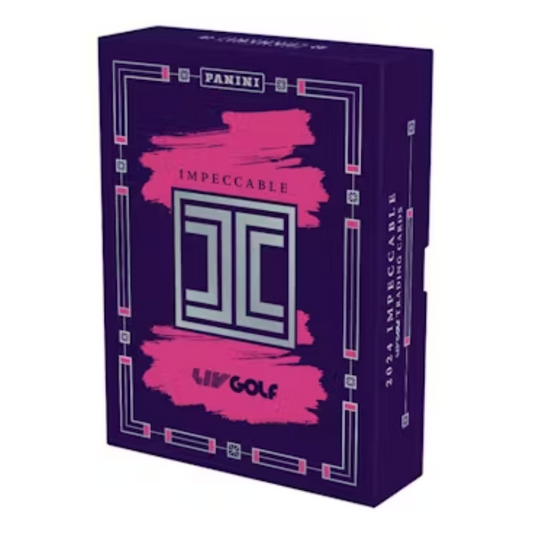 2024 Panini Impeccable LIV Golf Hobby 3 Box Case